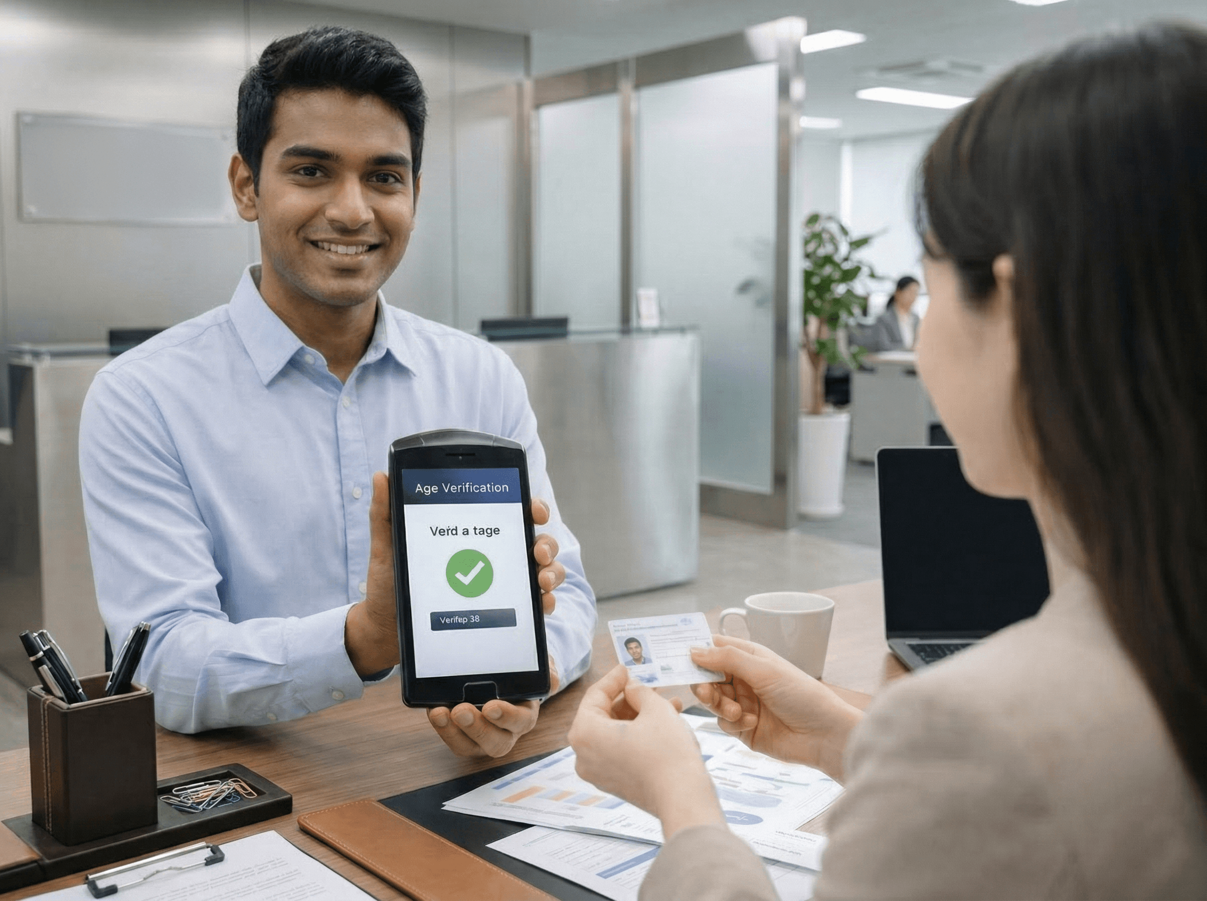 Age verification: confirming eligibility and preventing misuse with a digital check